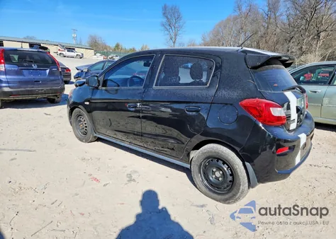2019 Mitsubishi Mirage Es z USA, uszkodzony, nr VIN ML32A3HJ3KH006791